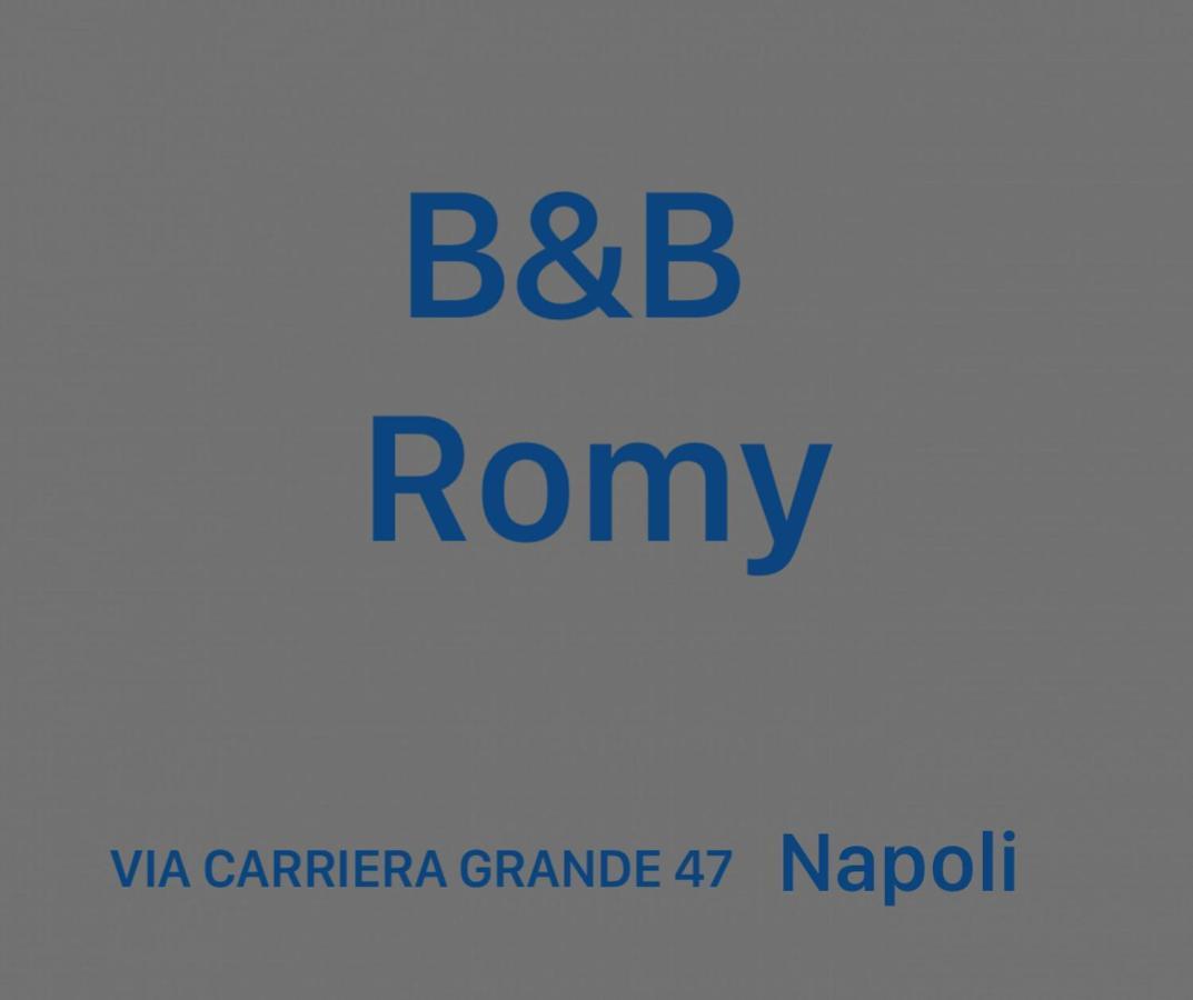 B&B Romy Neapel Exteriör bild